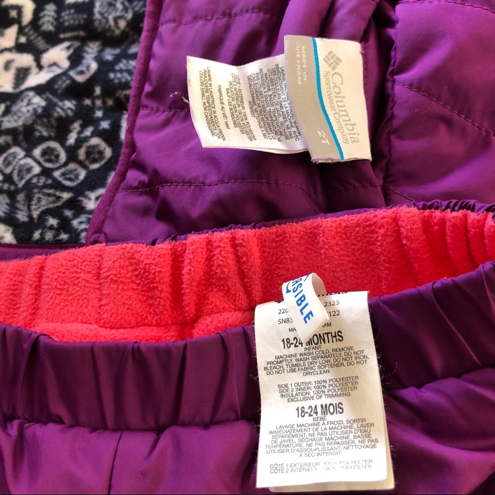 Columbia Reversible Matching Set - Picture 12 of 12